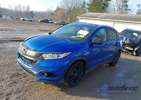2022 Honda Hr-V Awd Sport from USA, damaged, VIN 3CZRU6H17NM756192